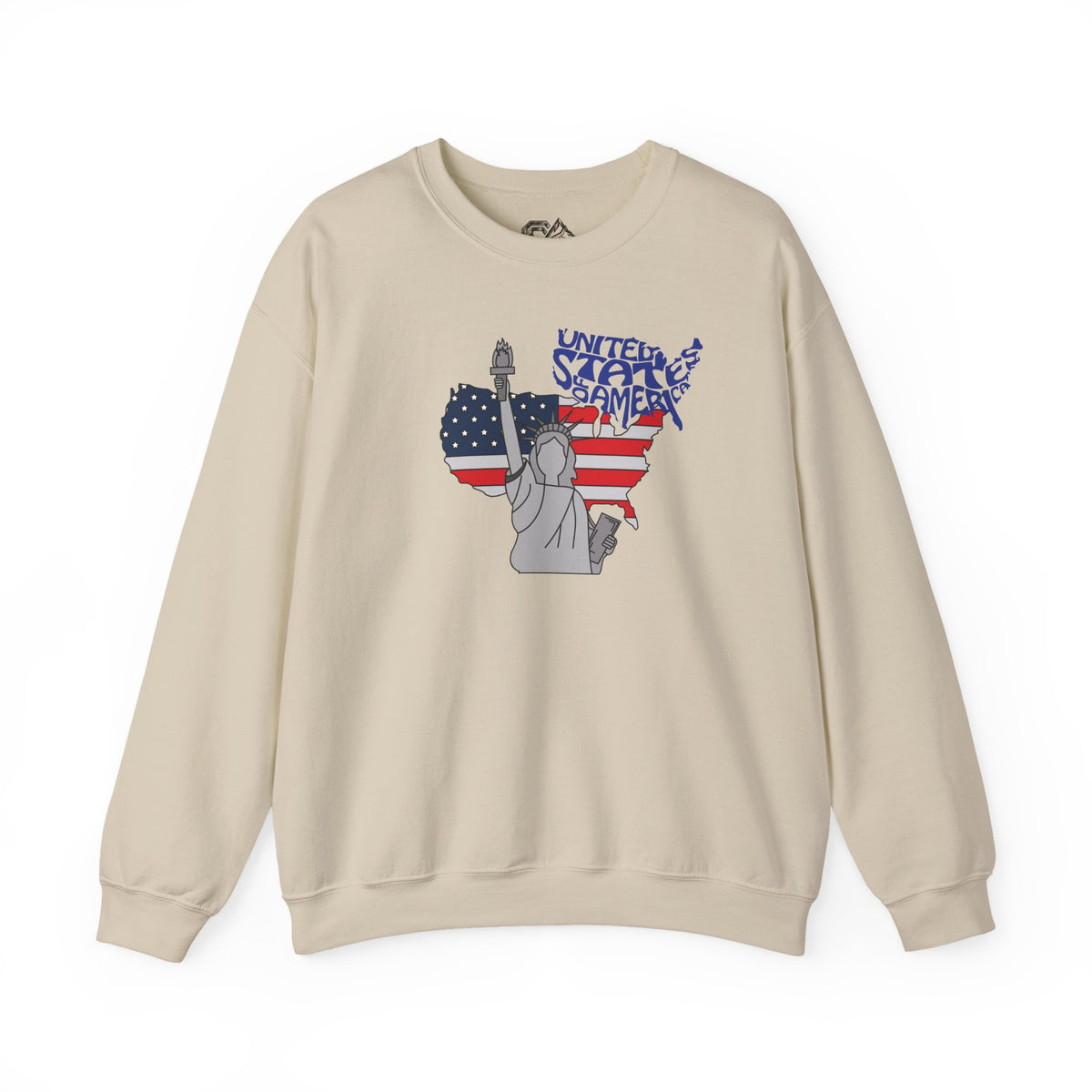 United States of America Sweatshirt Premium Design SKIALFA Unisex