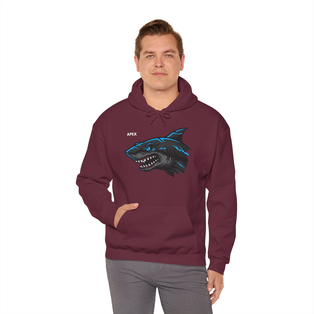 APEX Shark Hoodie Premium Design SKIALFA Unisex