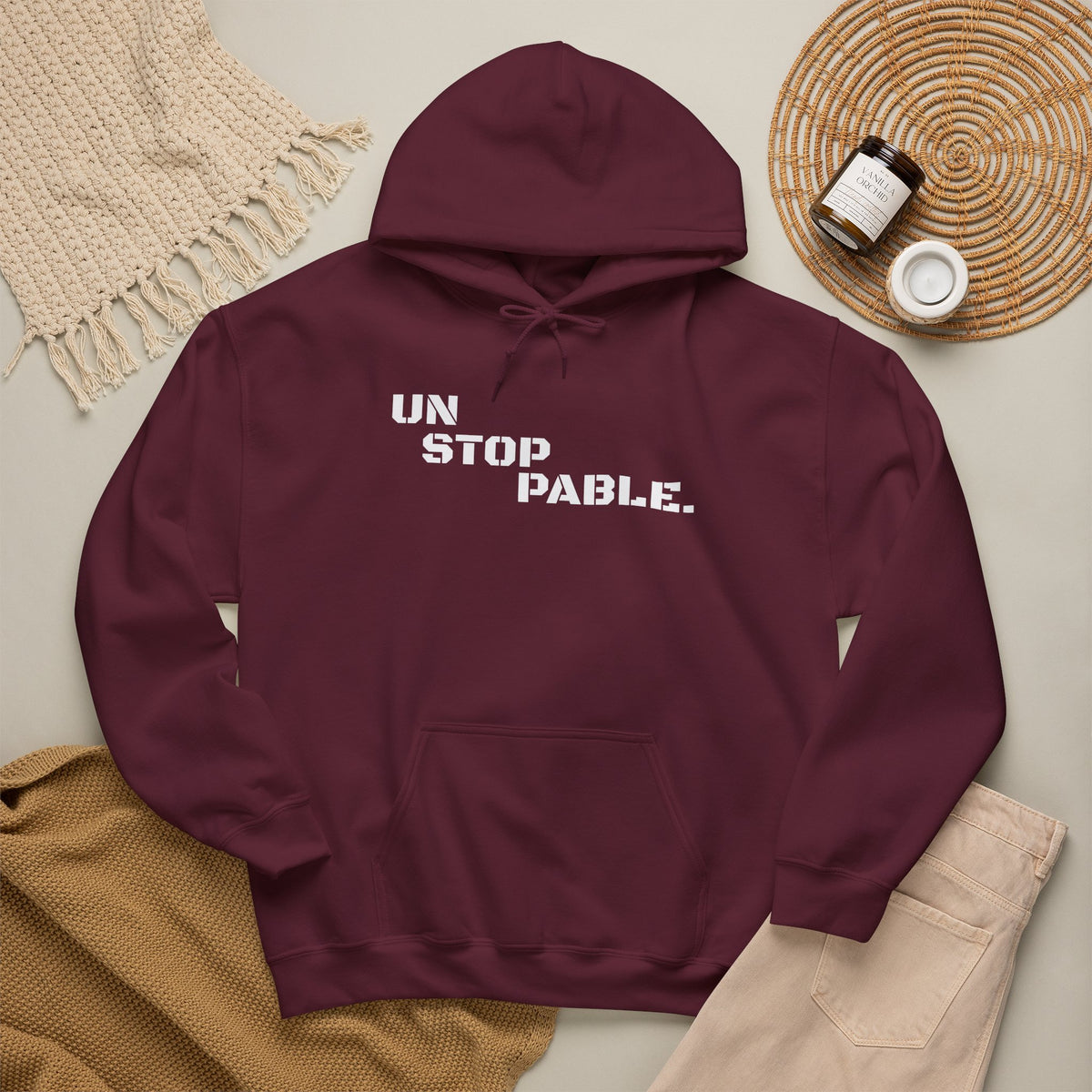 UNSTOPPABLE Hoodie | Premium Design SKIALFA Unisex