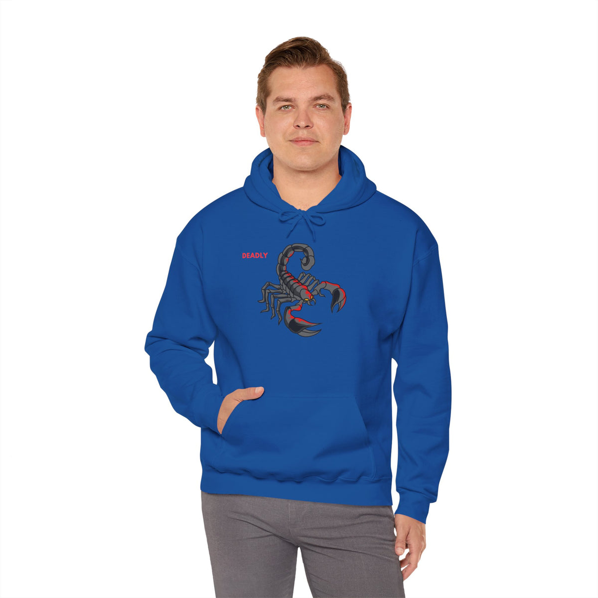 DEADLY Scorpion Hoodie Premium Design SKIALFA Unisex