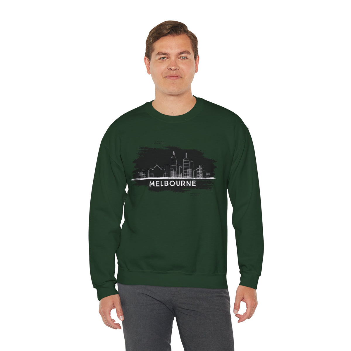 Melbourne Sweatshirt Premium Design SKIALFA Unisex