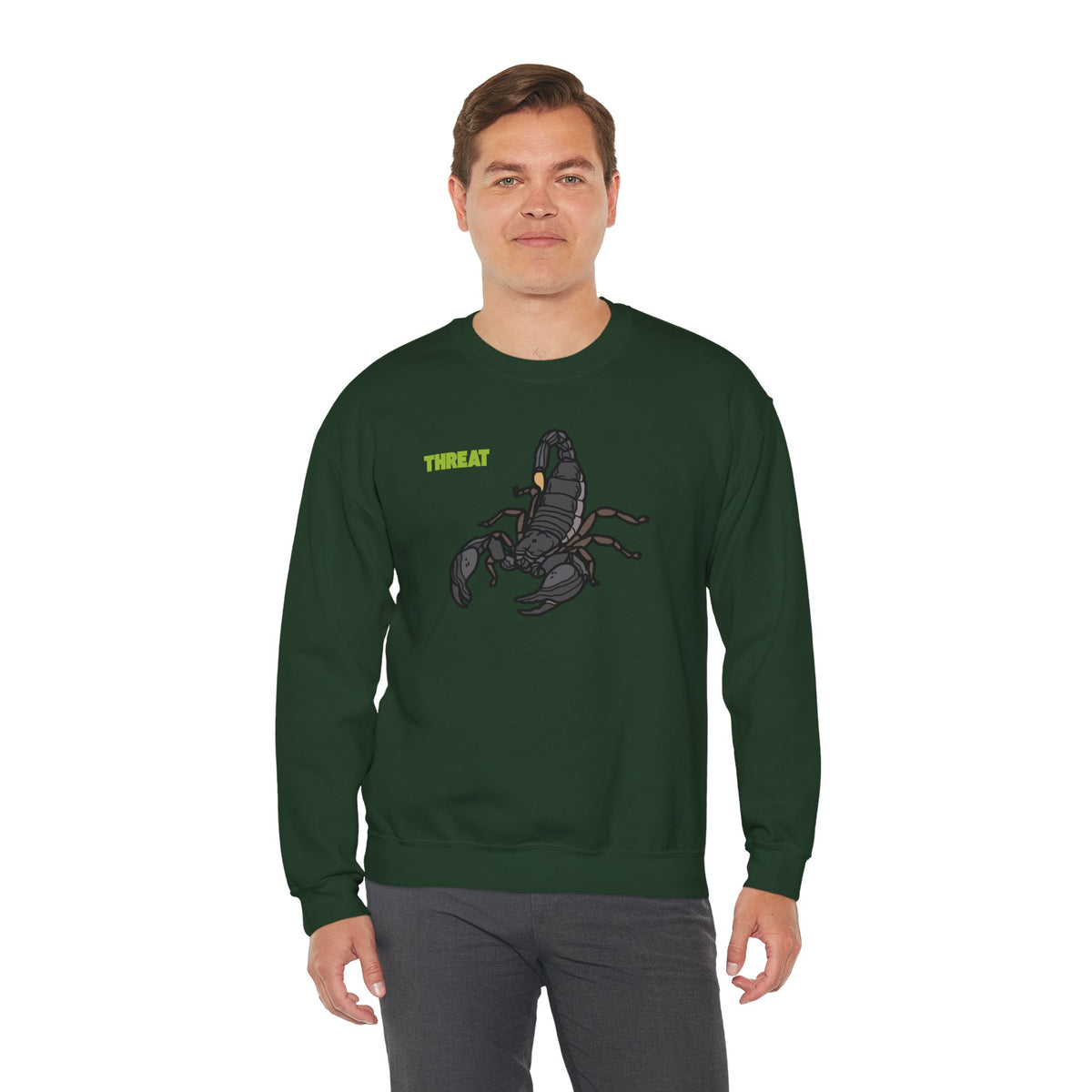 THREAT Scorpion Sweatshirt Premium Design SKIALFA Unisex