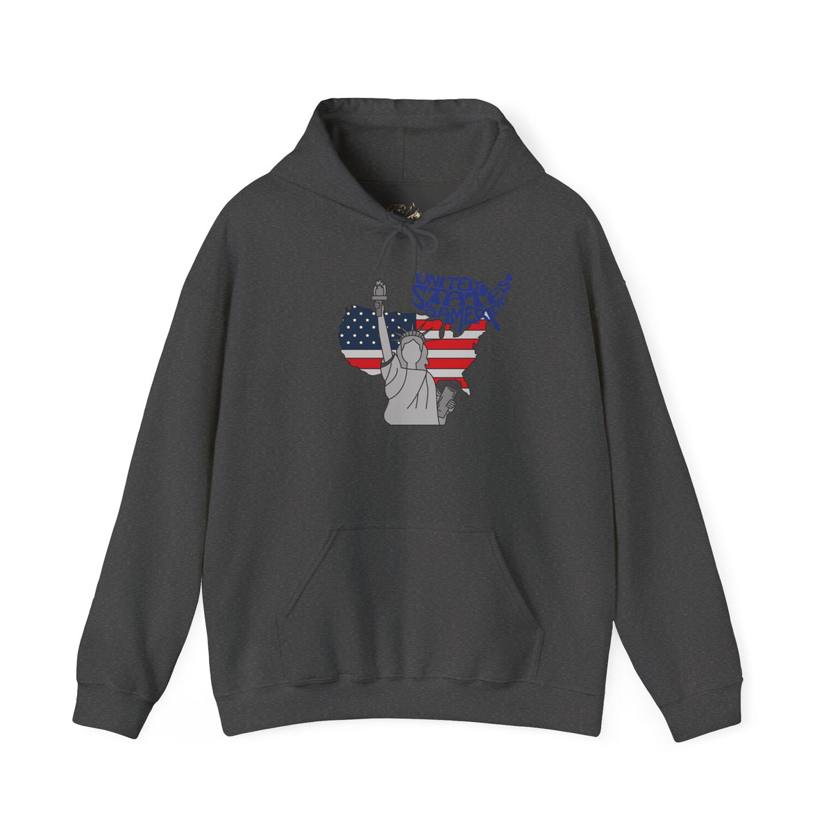 USA Flag Hoodie Premium Design SKIALFA Unisex
