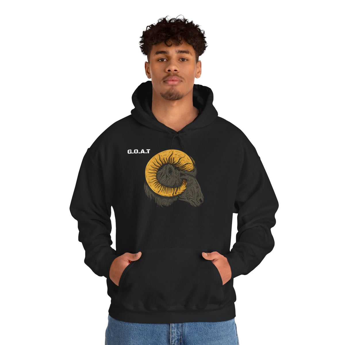 GOAT Head Goat Hoodie Premium Design SKIALFA Unisex