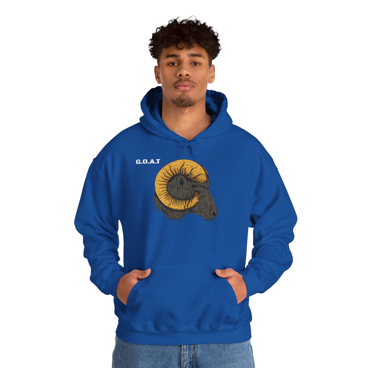 GOAT Head Goat Hoodie Premium Design SKIALFA Unisex