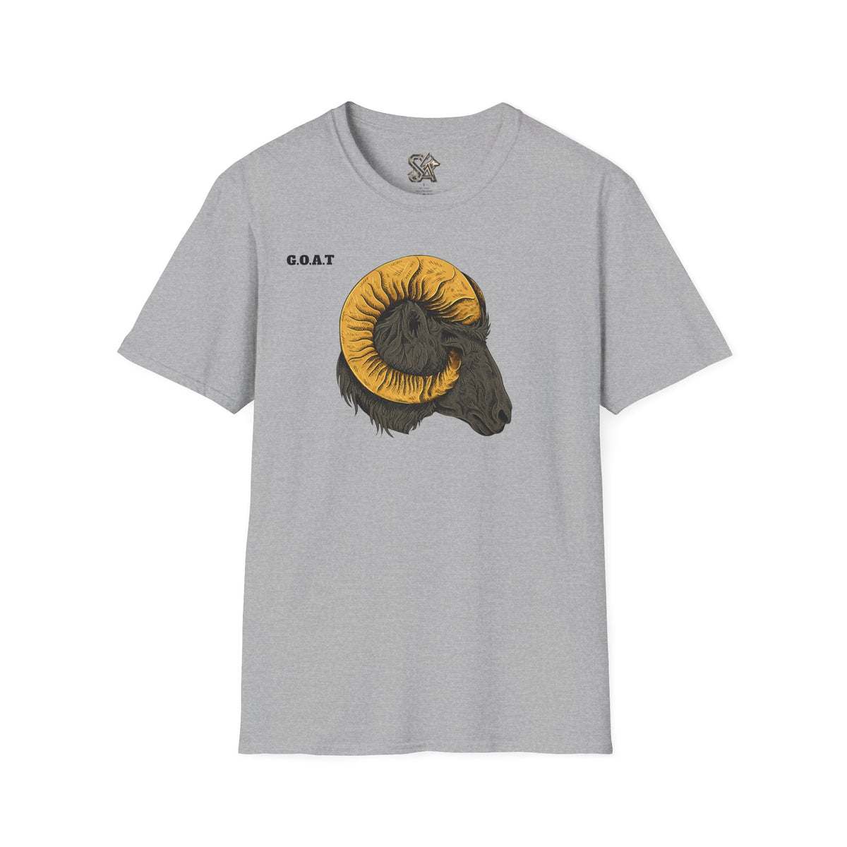 GOAT Goat Head T-Shirt Premium Design SKIALFA Unisex