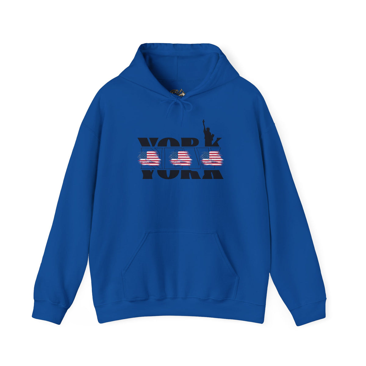 NEW YORK USA Flag Hoodie Premium Design SKIALFA Unisex