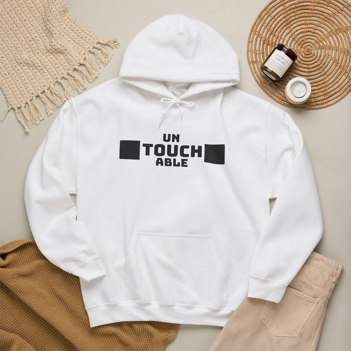 UNTOUCHABLE  Hoodie | Premium Design SKIALFA Unisex