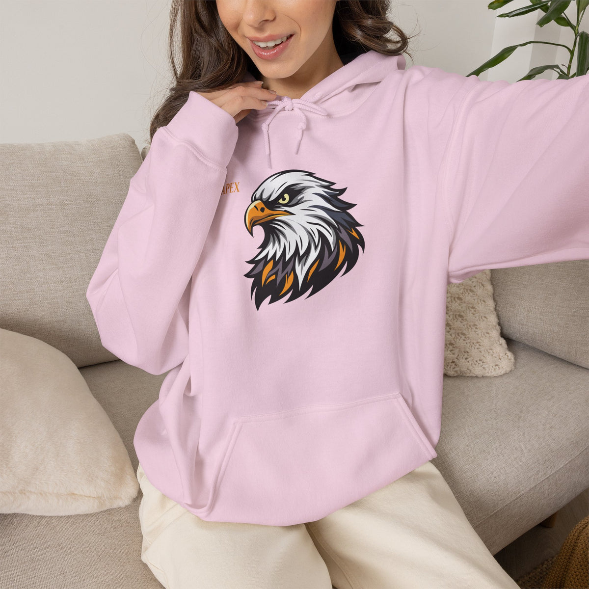APEX Eagle Hoodie Premium Design SKIALFA Unisex
