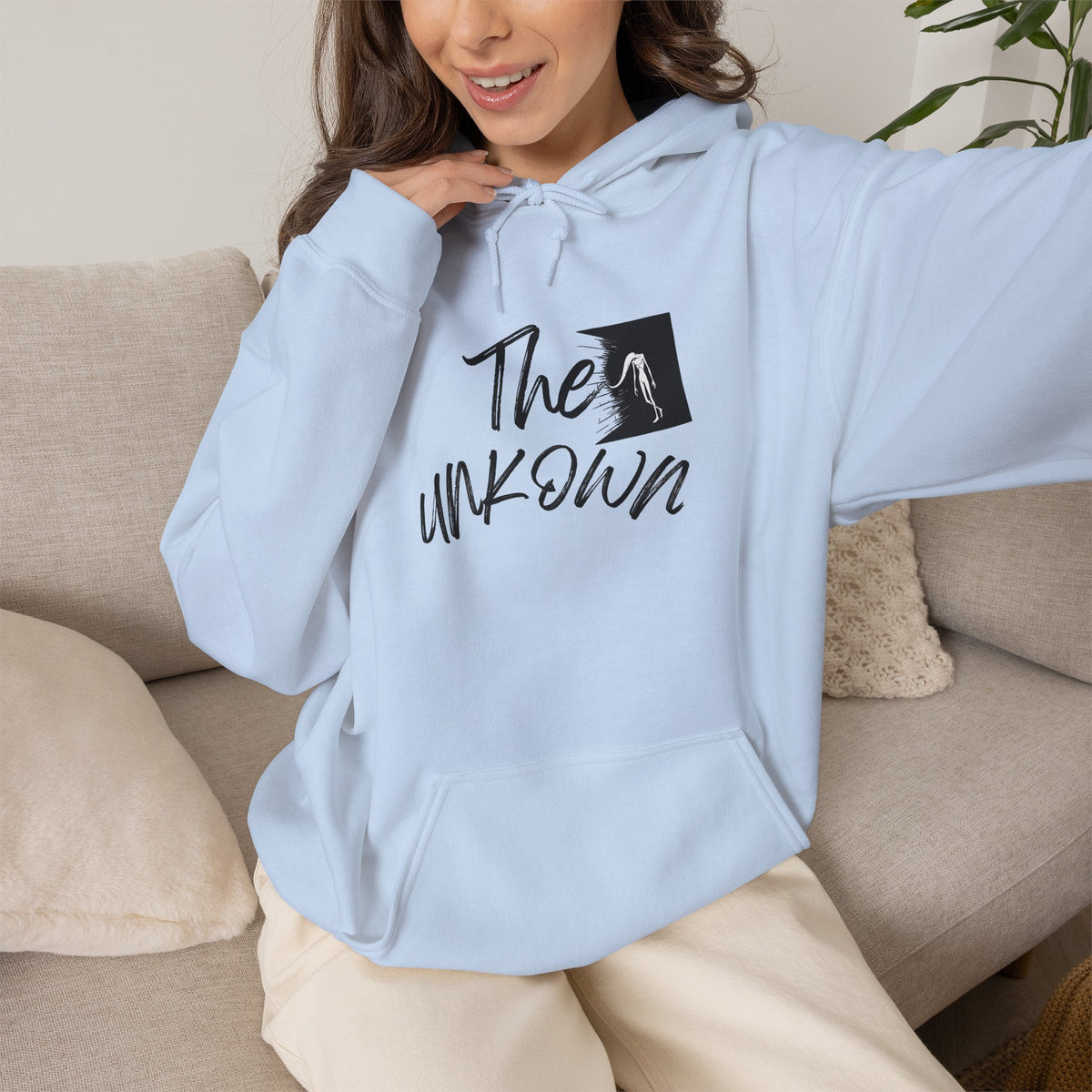 THE UNKOWN Hoodie Premium Design SKIALFA Unisex