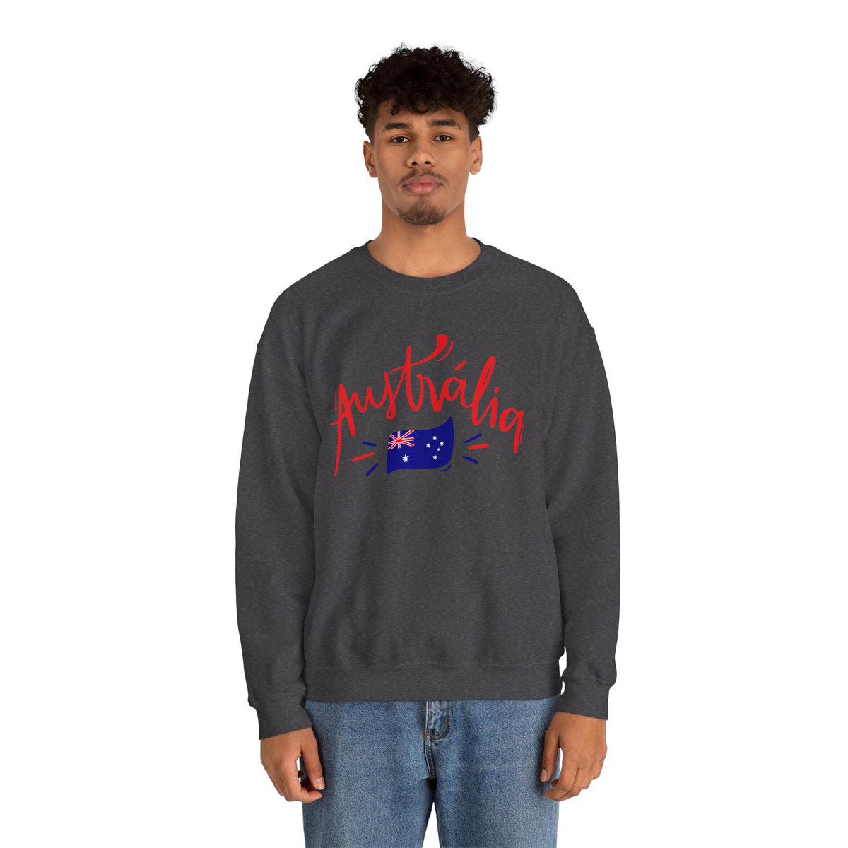 Australia Flag Sweatshirt Premium Design SKIALFA Unisex