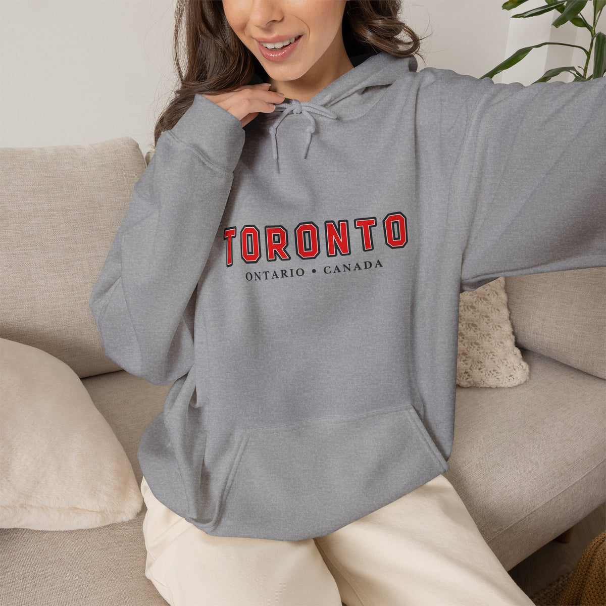 TORONTO ONTARIO Hoodie Premium Design SKIALFA Unisex