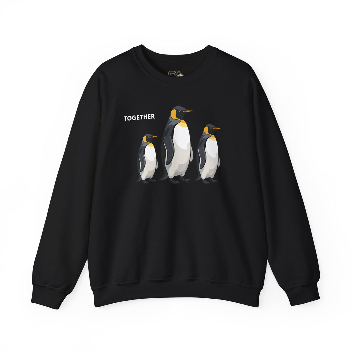 TOGETHER Penguin Sweatshirt Premium Design SKIALFA Unisex