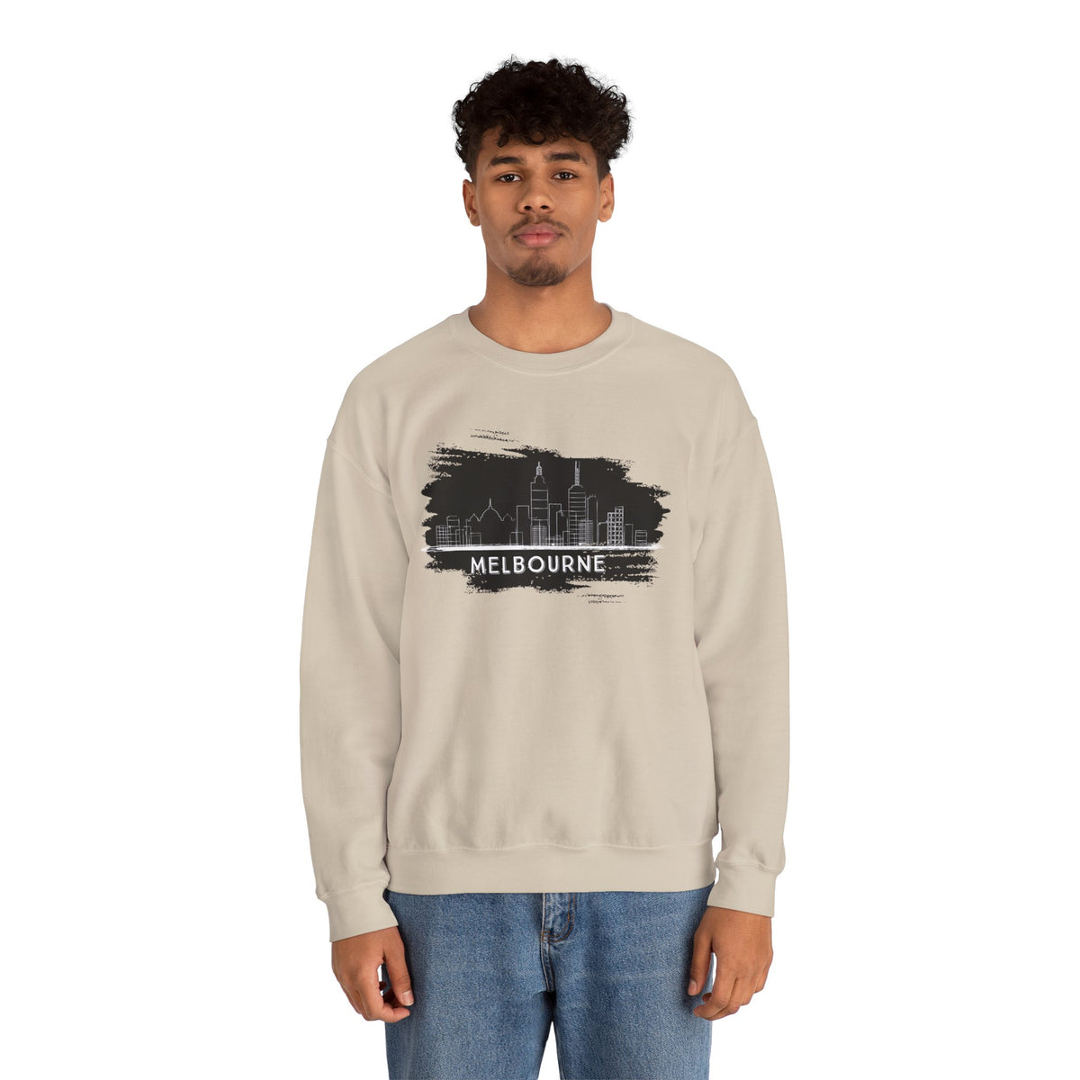Melbourne Sweatshirt Premium Design SKIALFA Unisex