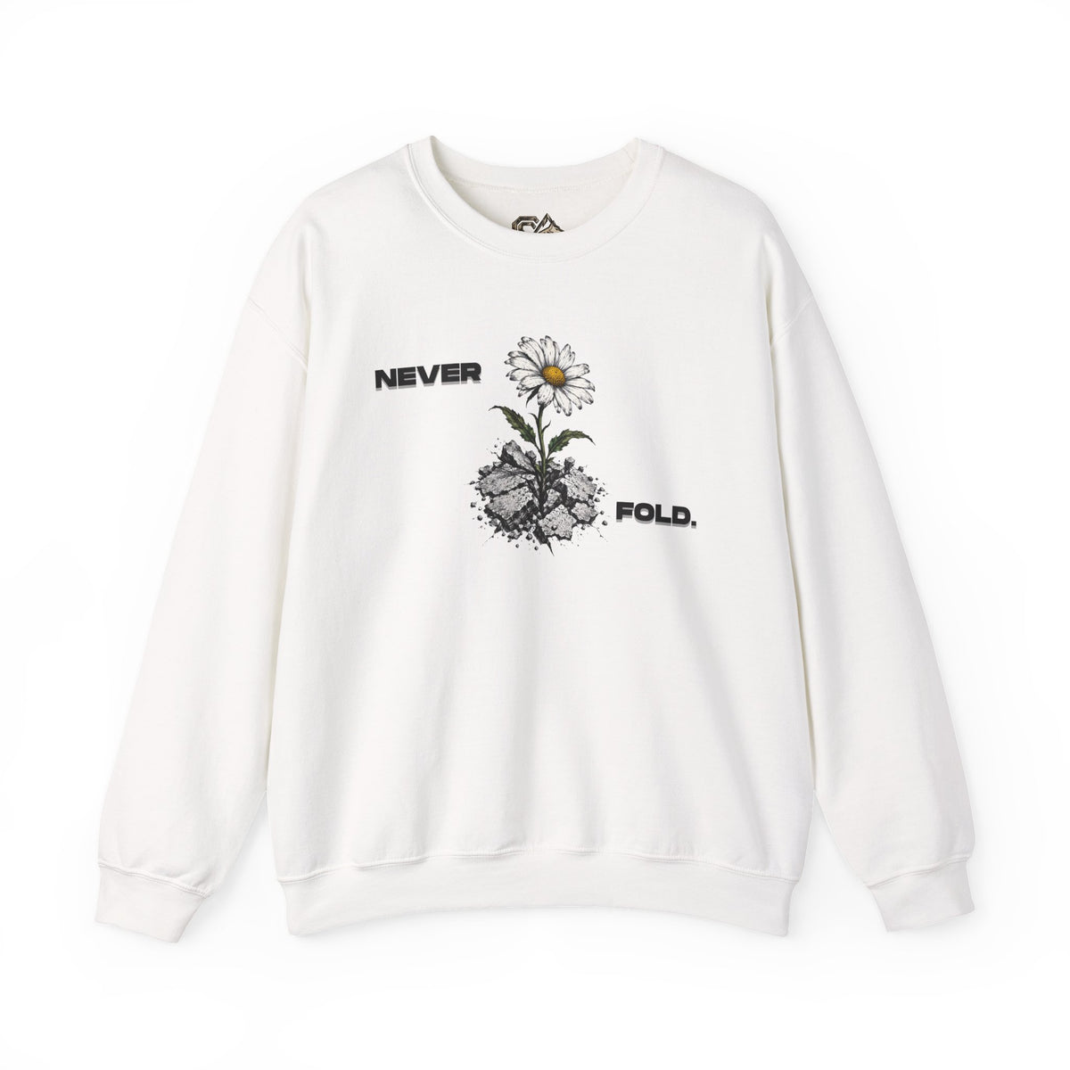 NEVER FOLD Sweatshirt Premium Design SKIALFA Unisex