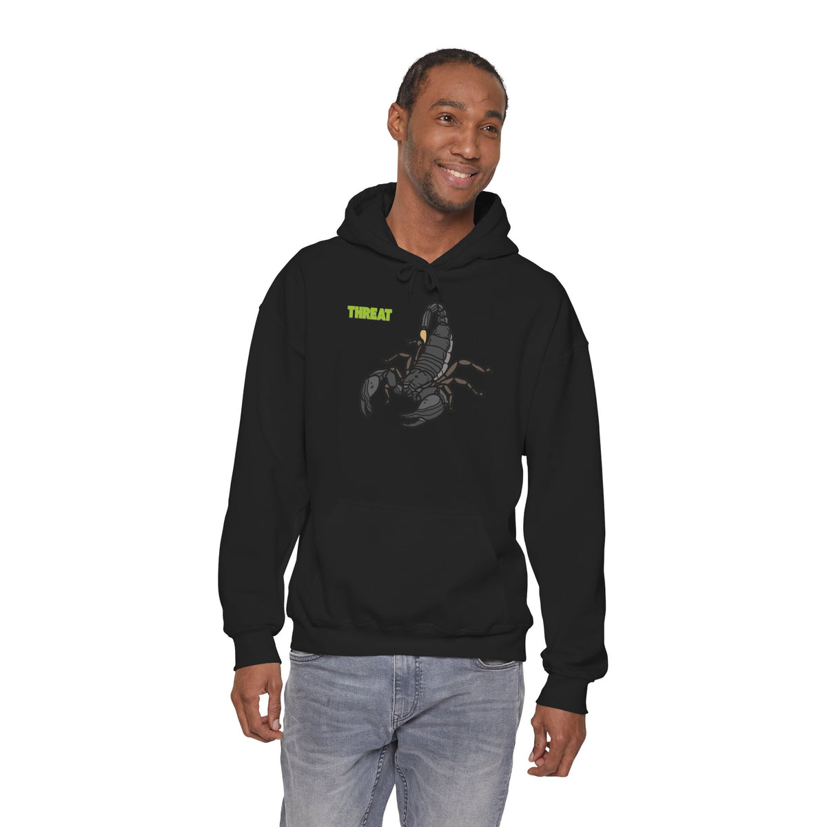 THREAT Scorpion Hoodie Premium Design SKIALFA Unisex