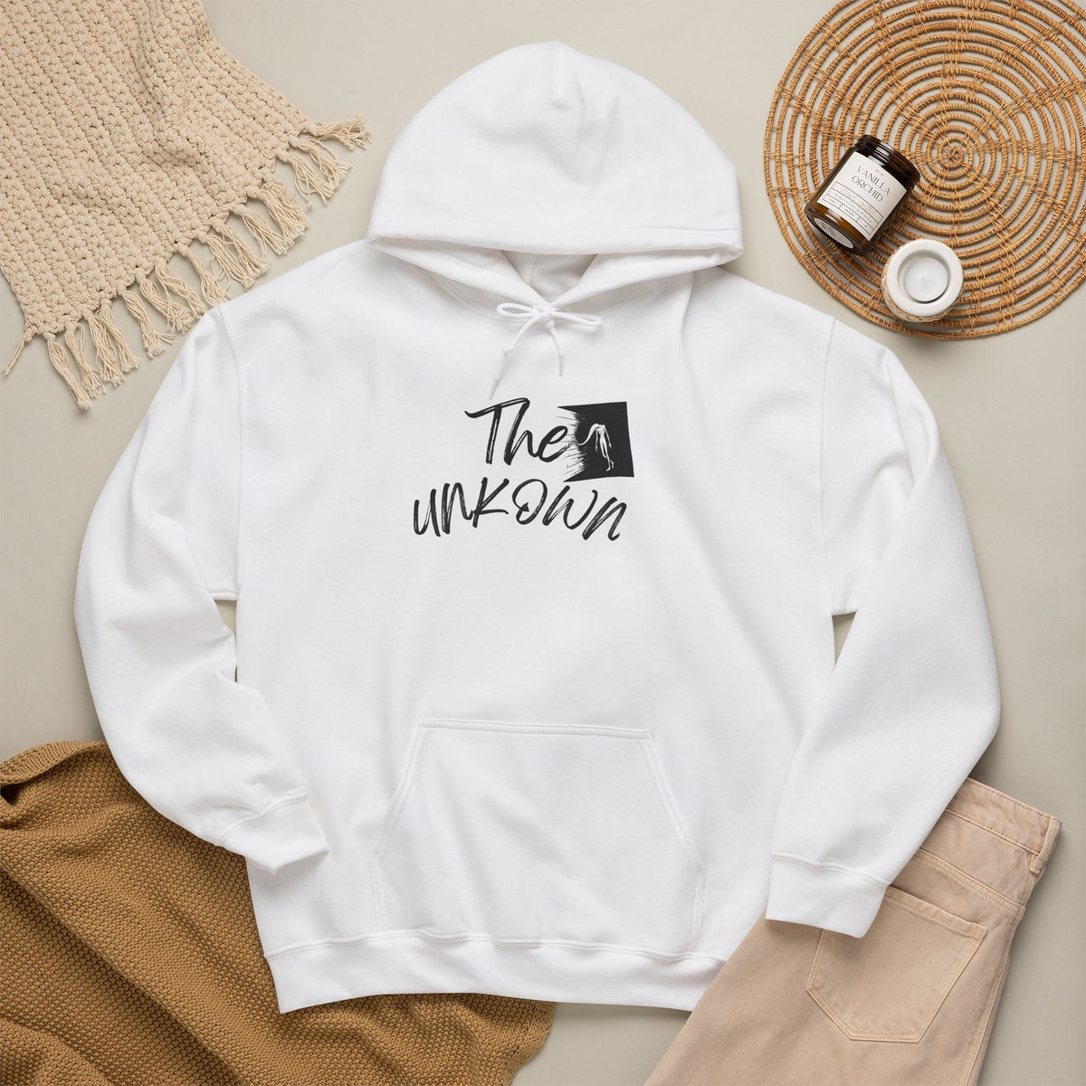 THE UNKOWN Hoodie Premium Design SKIALFA Unisex