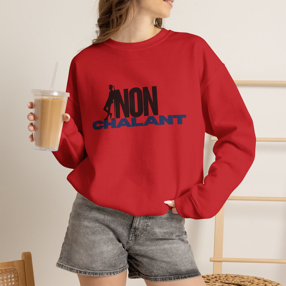NONCHALLANT Sweatshirt Premium Design SKIALFA Unisex