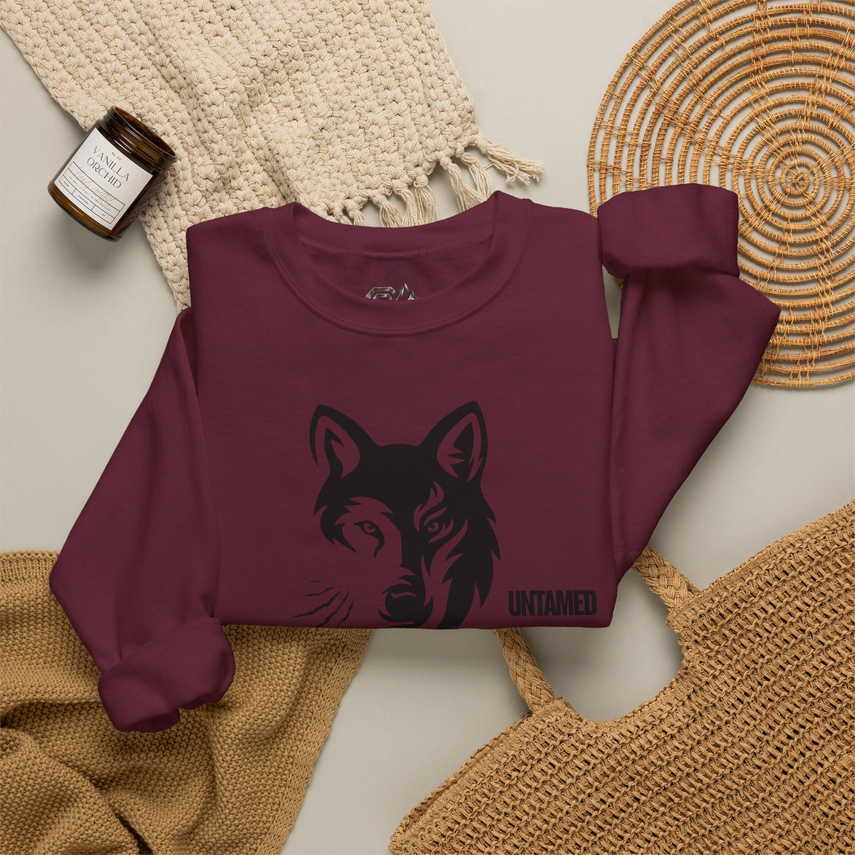 UNTAMED Sweatshirt Premium Design SKIALFA Unisex