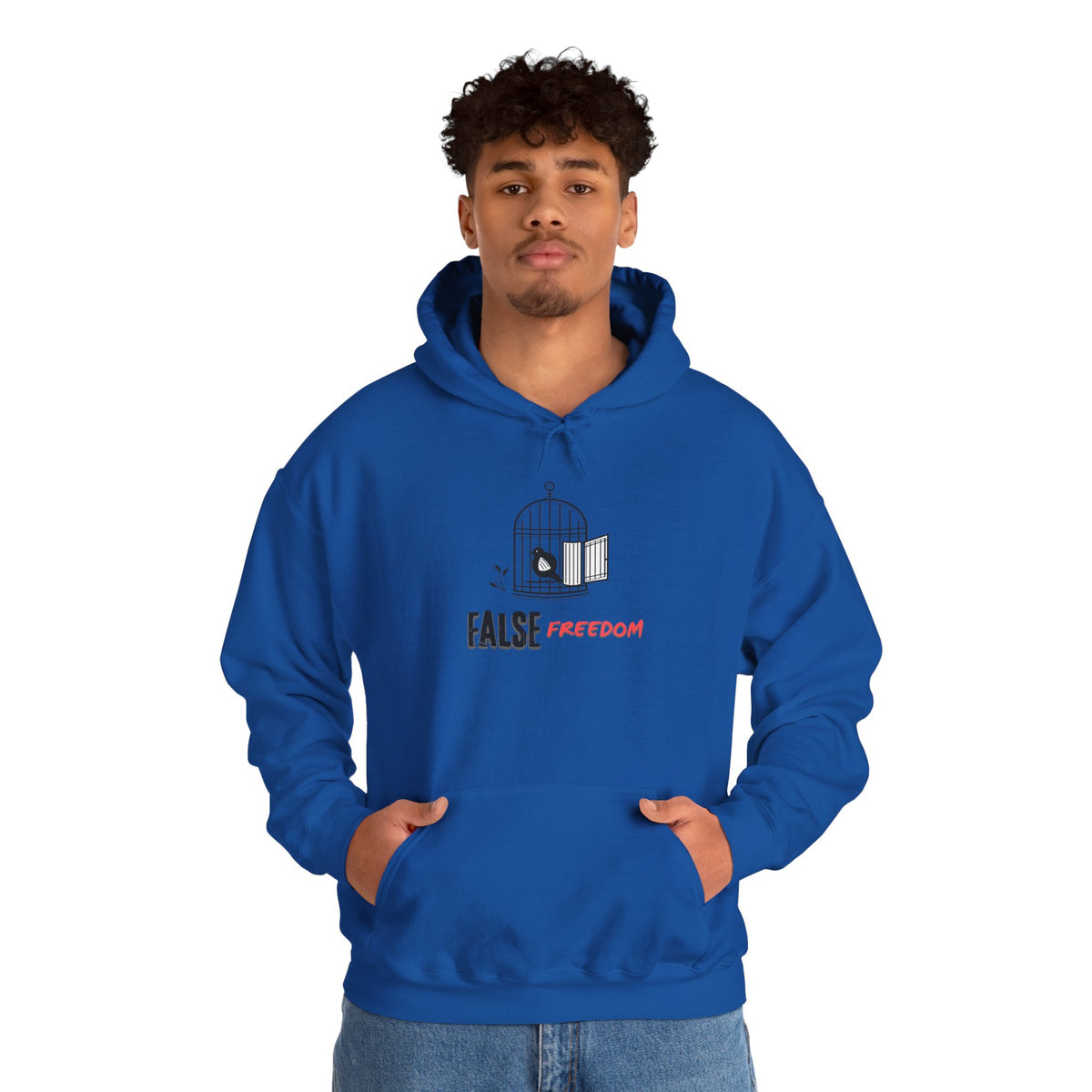 FALSE FREEDOM Hoodie Premium Design SKIALFA Unisex