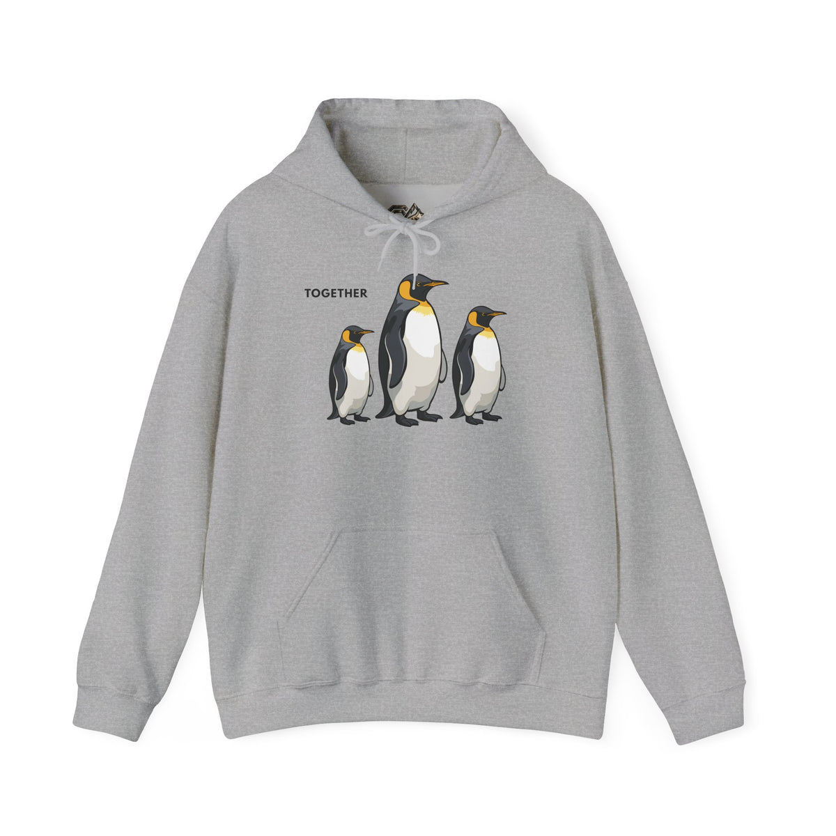 TOGETHER Penguin Hoodie Premium Design SKIALFA Unisex