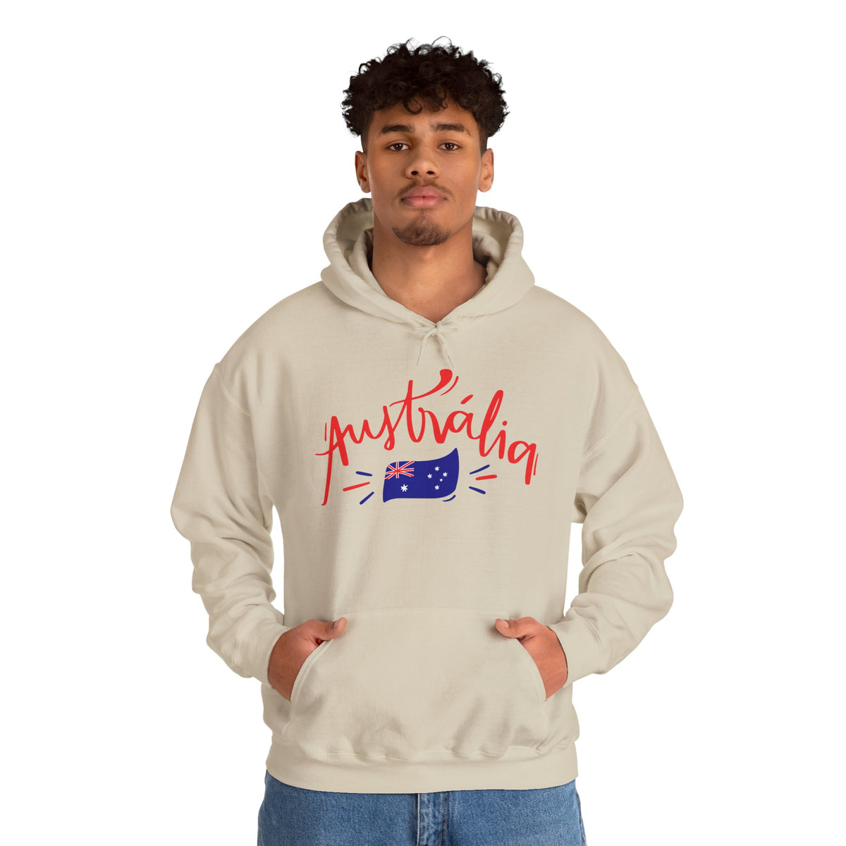 AUSTRALIA FLAG Hoodie Premium Design SKIALFA Unisex