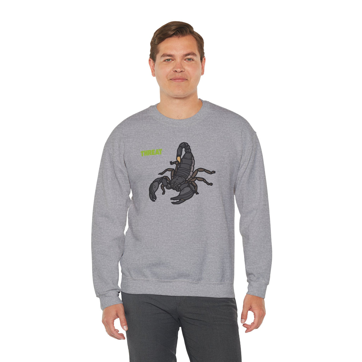 THREAT Scorpion Sweatshirt Premium Design SKIALFA Unisex