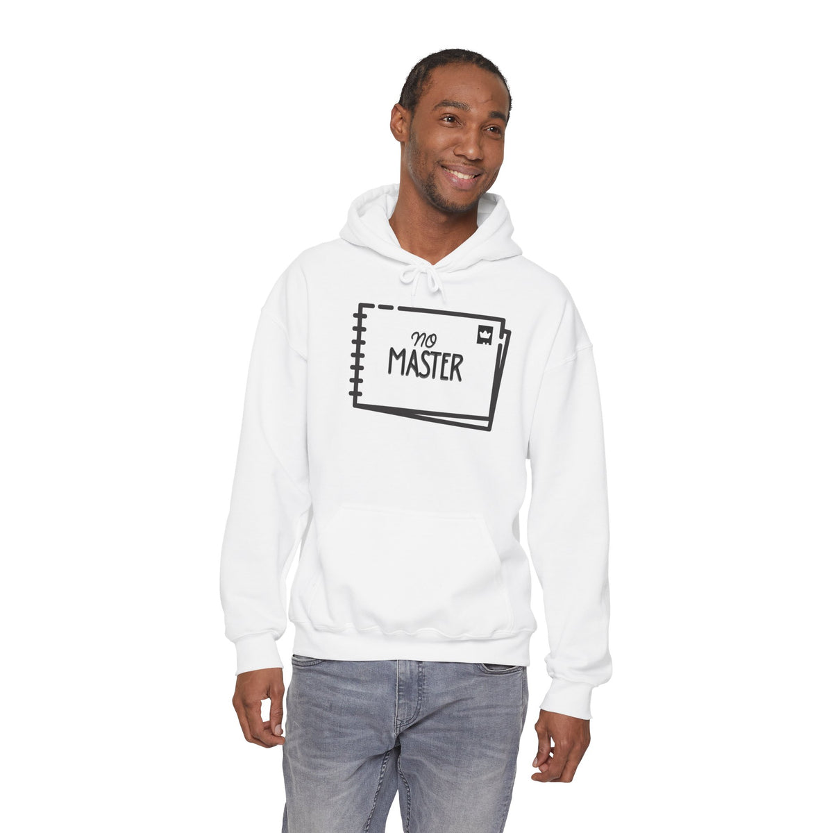 NO MASTER Hoodie Premium Design SKIALFA Unisex