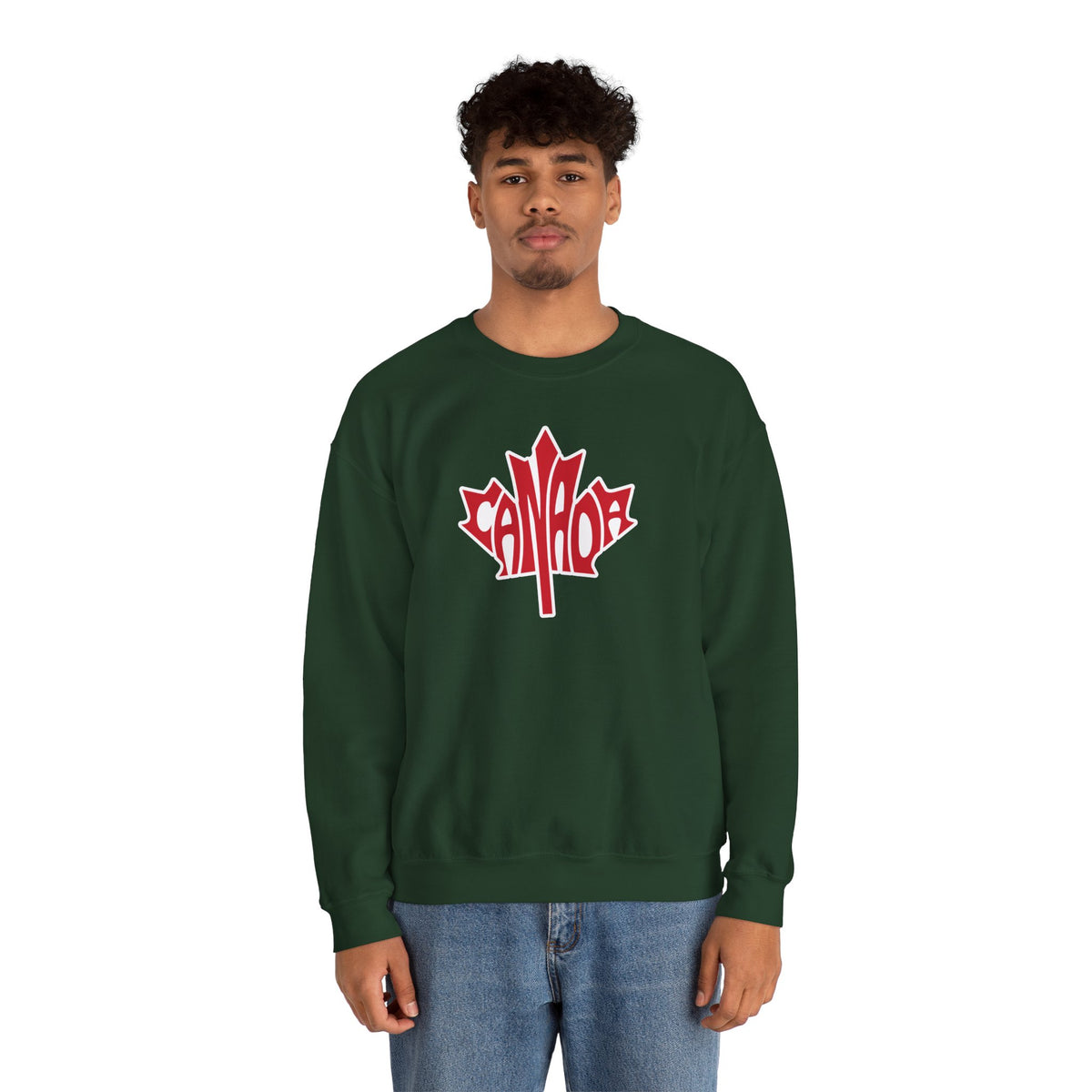 CANADA Leaf Sweatshirt Premium Design SKIALFA Unisex