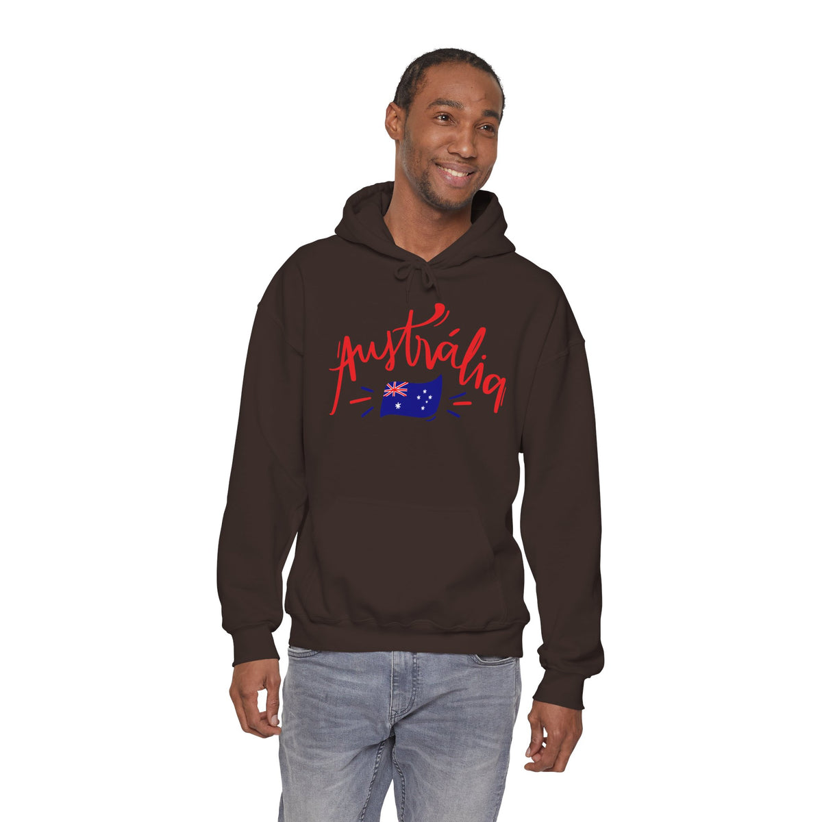 AUSTRALIA FLAG Hoodie Premium Design SKIALFA Unisex