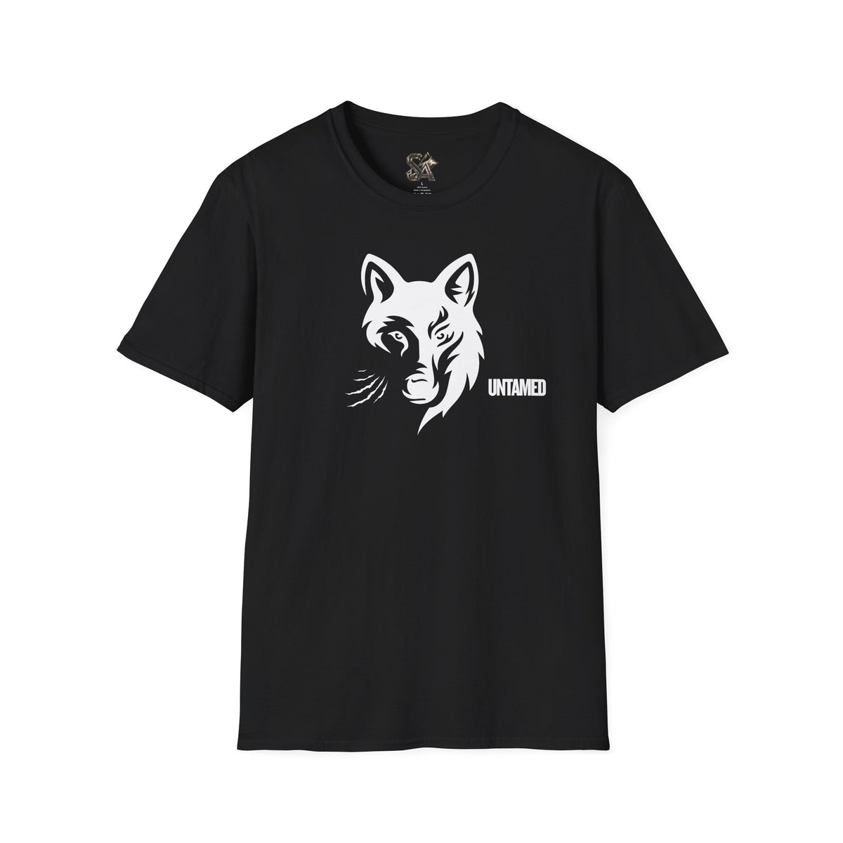 UNTAMED Wolf T-Shirt Premium Design SKIALFA Unisex