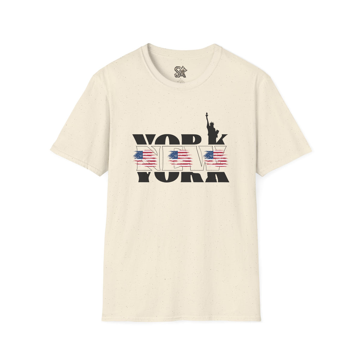 New York American Flag T-Shirt Premium Design SKIALFA Unisex