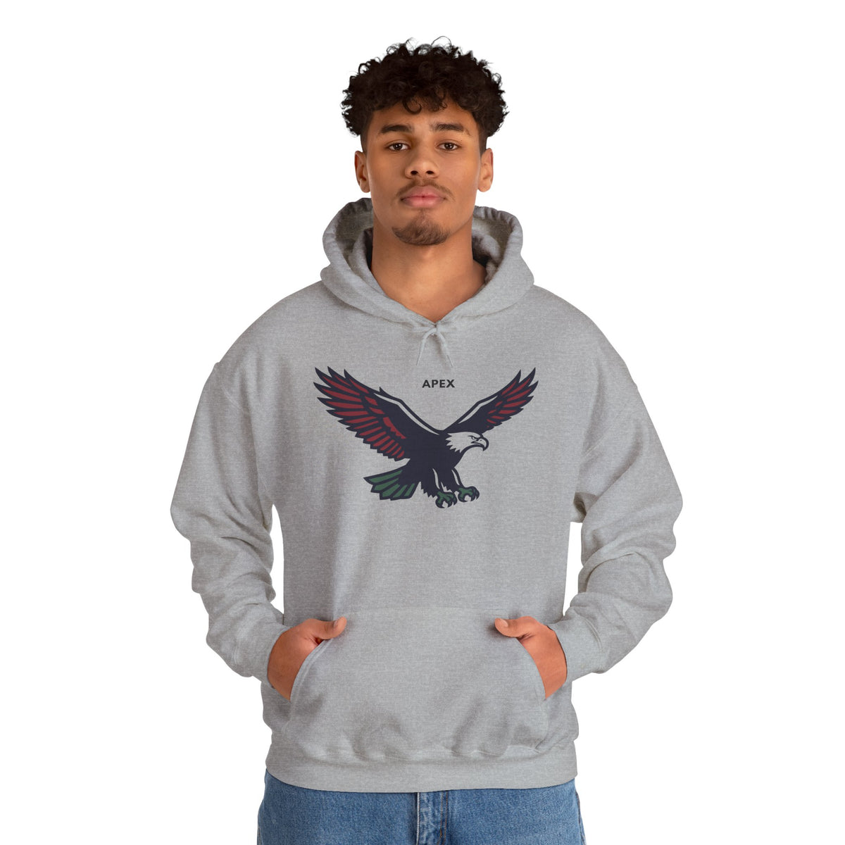 APEX Eagle Hoodie Premium Design SKIALFA Unisex