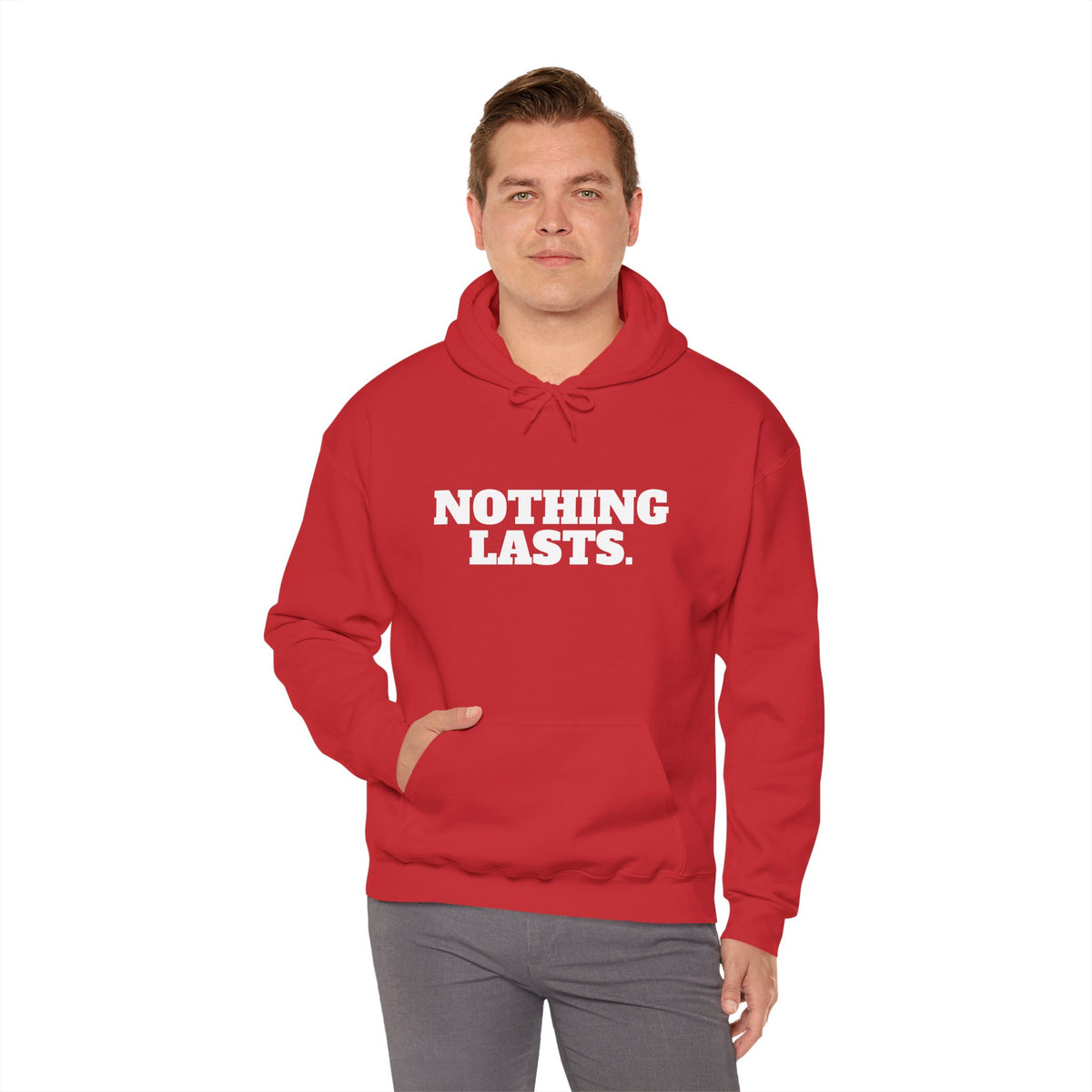 NOTHING LASTS Hoodie Premium Design SKIALFA Unisex
