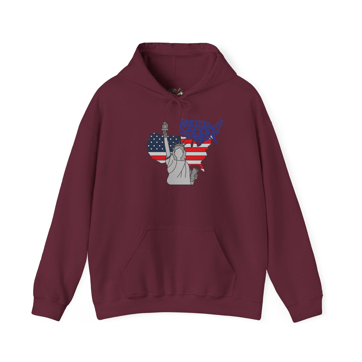 USA Flag Hoodie Premium Design SKIALFA Unisex