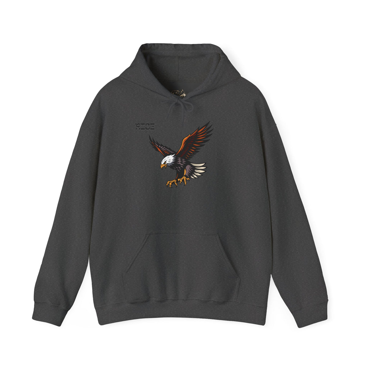 RISE Eagle Hoodie Premium Design SKIALFA Unisex