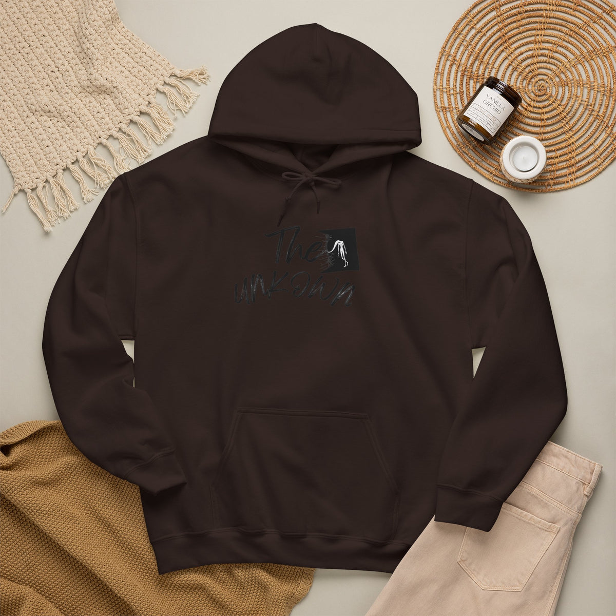 THE UNKOWN Hoodie Premium Design SKIALFA Unisex