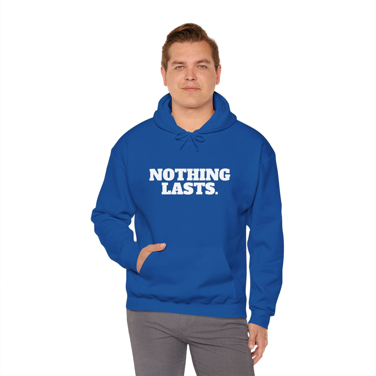 NOTHING LASTS Hoodie Premium Design SKIALFA Unisex
