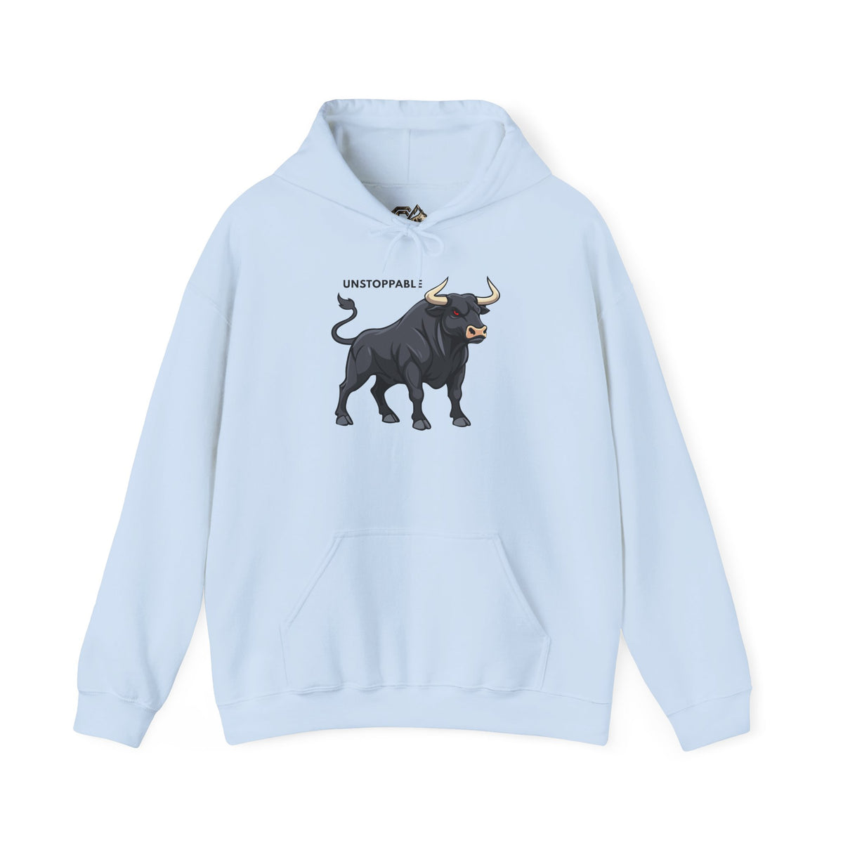 UNSTOPPABLE Bull Hoodie Premium Design SKIALFA Unisex