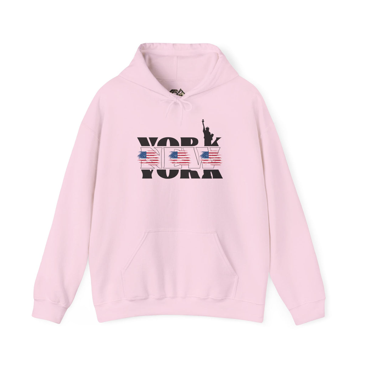 NEW YORK USA Flag Hoodie Premium Design SKIALFA Unisex