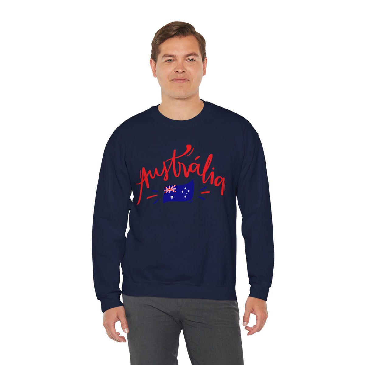 Australia Flag Sweatshirt Premium Design SKIALFA Unisex