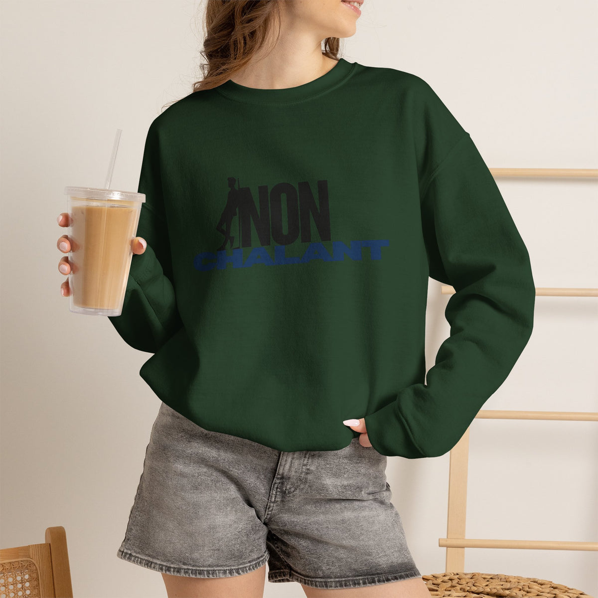 NONCHALLANT Sweatshirt Premium Design SKIALFA Unisex
