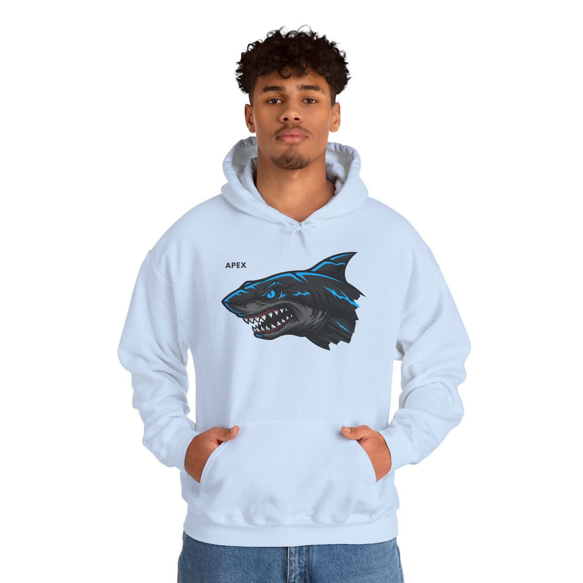 APEX Shark Hoodie Premium Design SKIALFA Unisex