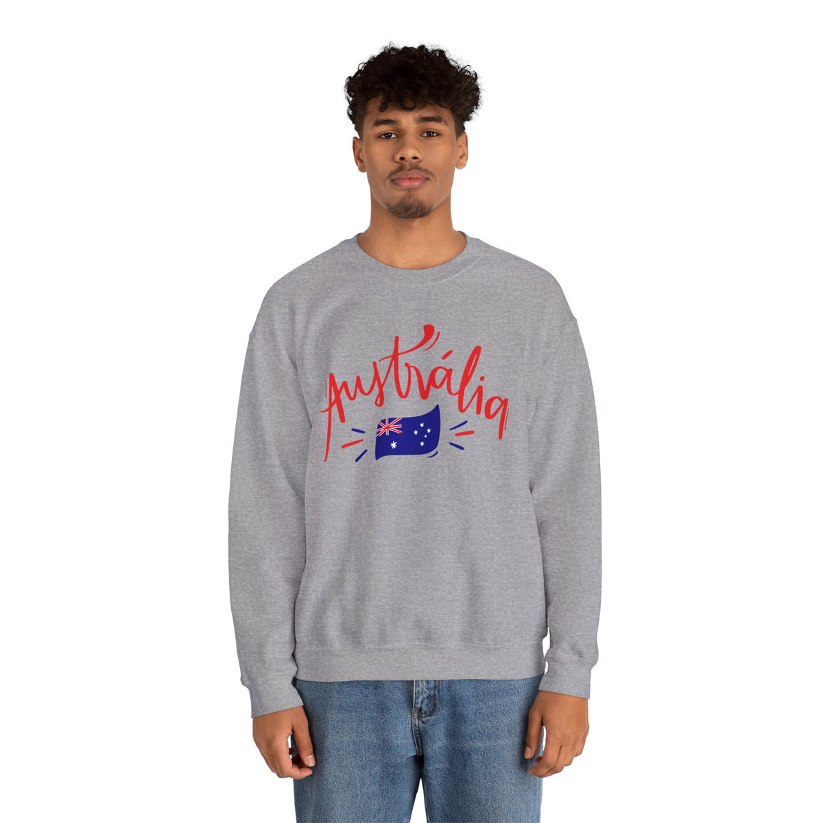 Australia Flag Sweatshirt Premium Design SKIALFA Unisex