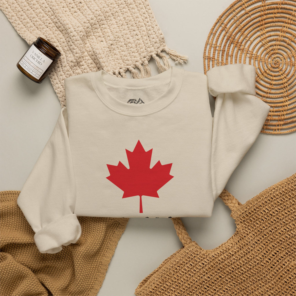 Canada Sweatshirt Premium Design SKIALFA Unisex