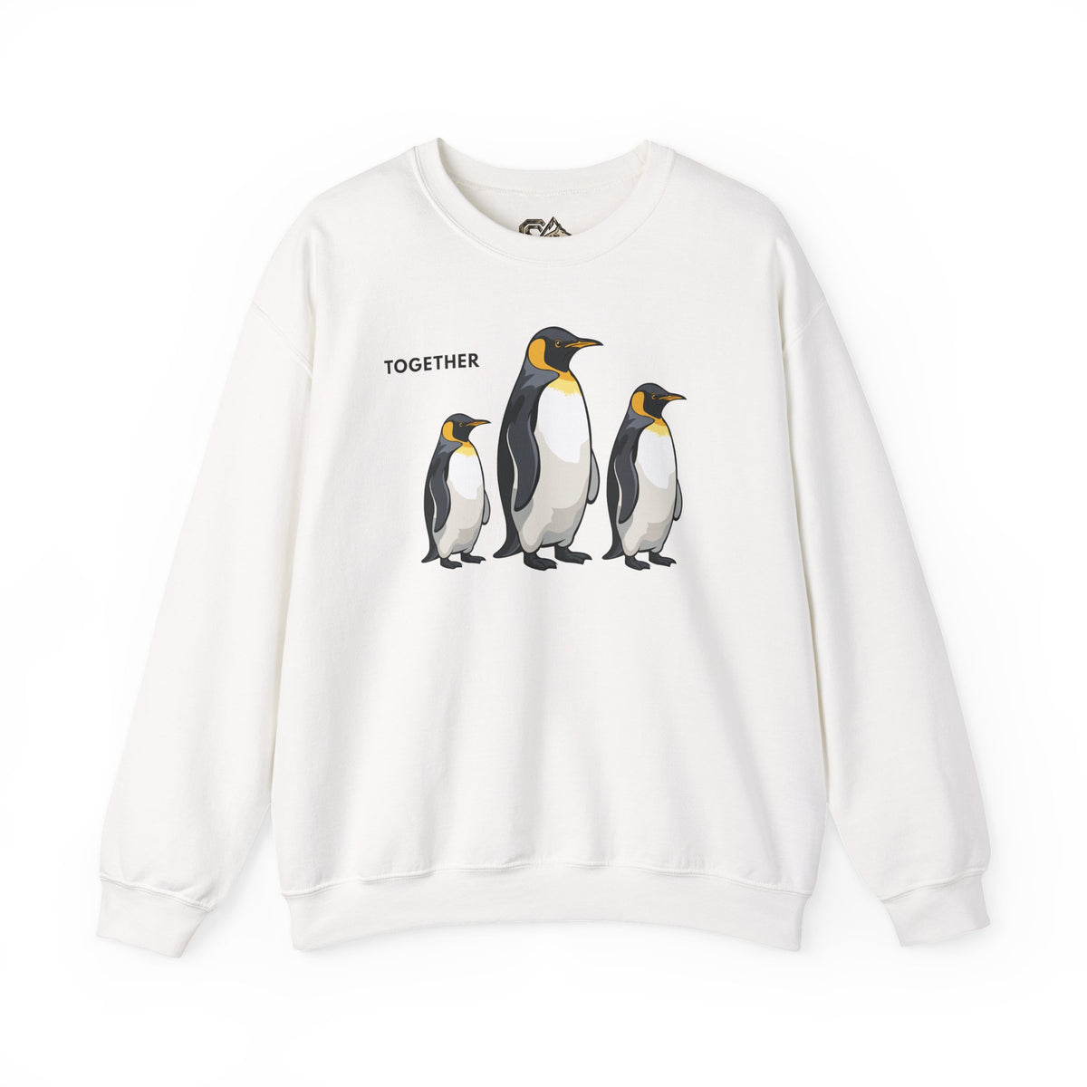 TOGETHER Penguin Sweatshirt Premium Design SKIALFA Unisex