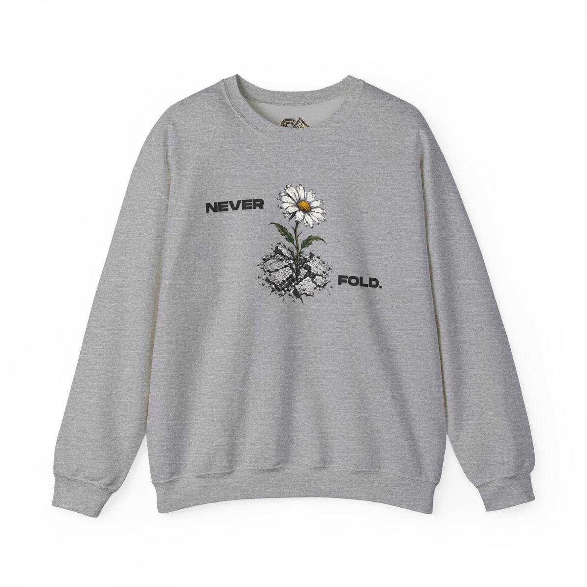 NEVER FOLD Sweatshirt Premium Design SKIALFA Unisex