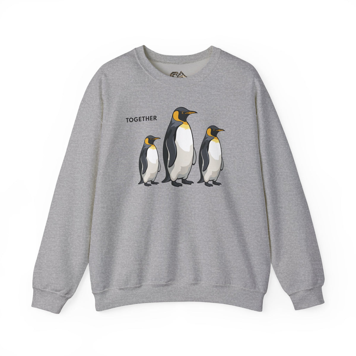 TOGETHER Penguin Sweatshirt Premium Design SKIALFA Unisex