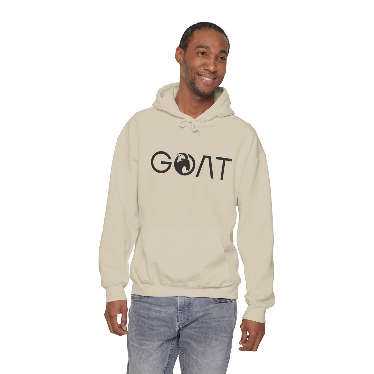 G.O.A.T. Hoodie Premium Design SKIALFA Unisex