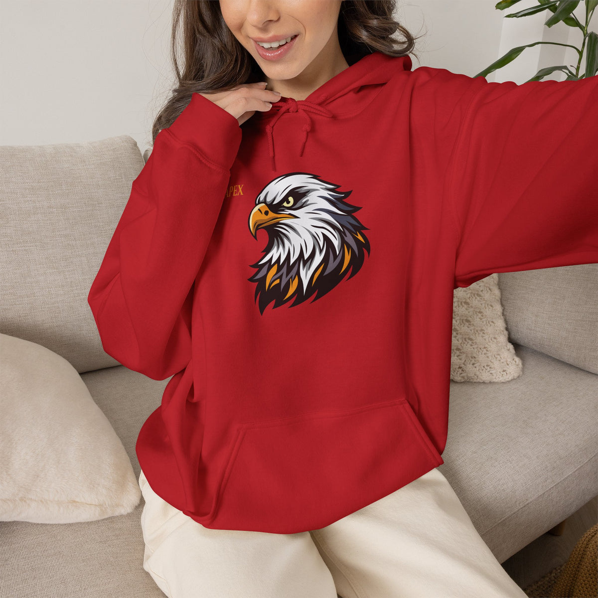 APEX Eagle Hoodie Premium Design SKIALFA Unisex